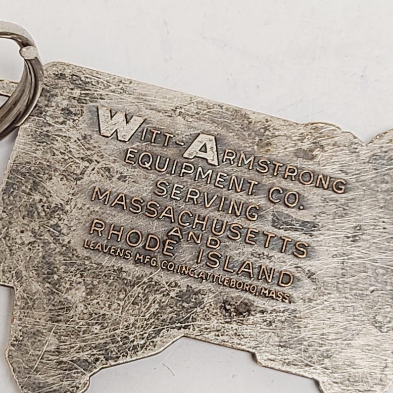 Vintage 1970's Caterpillar Cat 941 Crawler metal fob. 2" bild 4