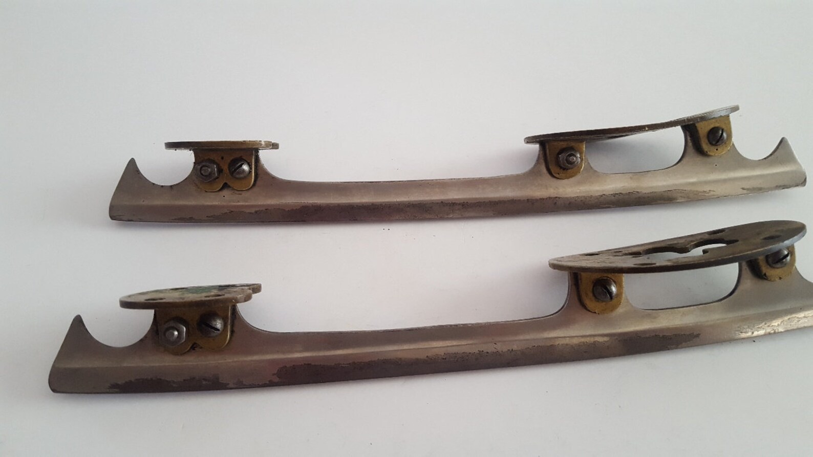 Antique pair of Ice Skate blades made by Wm. Marples & Sons Etsy