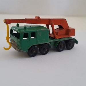 Vintage Matchbox Series No. 30 8 Wheel Crane Made in England Vintage Matchbox Series No. 30 8 Wheel Crane Made in England