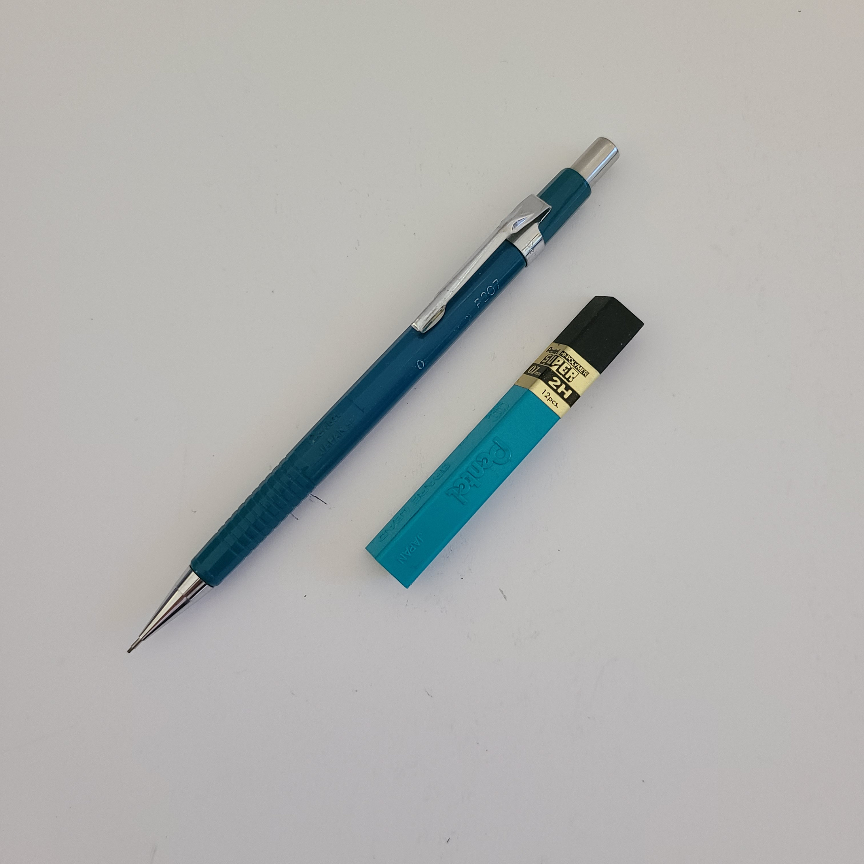 Vintage 1980's Pentel Sliding Sleeve P207 Mechanical Pencil in