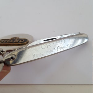 Vintage Circa 1960's Latama Italy Keychain Knife Advertising for Ortho ...