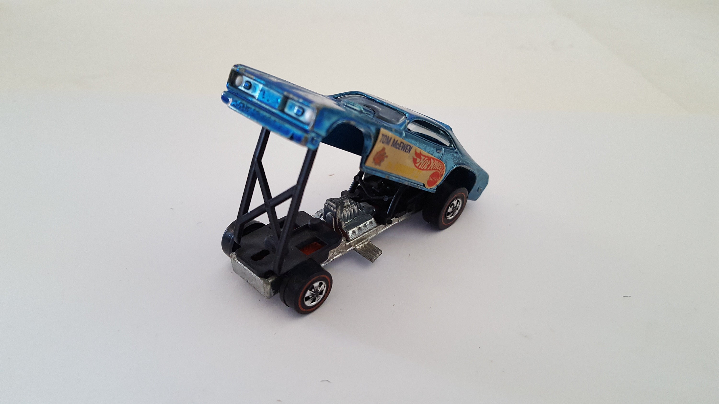 Vintage 1970s Hot Wheels Redline Tom Mcewen Mongoose II Plymouth