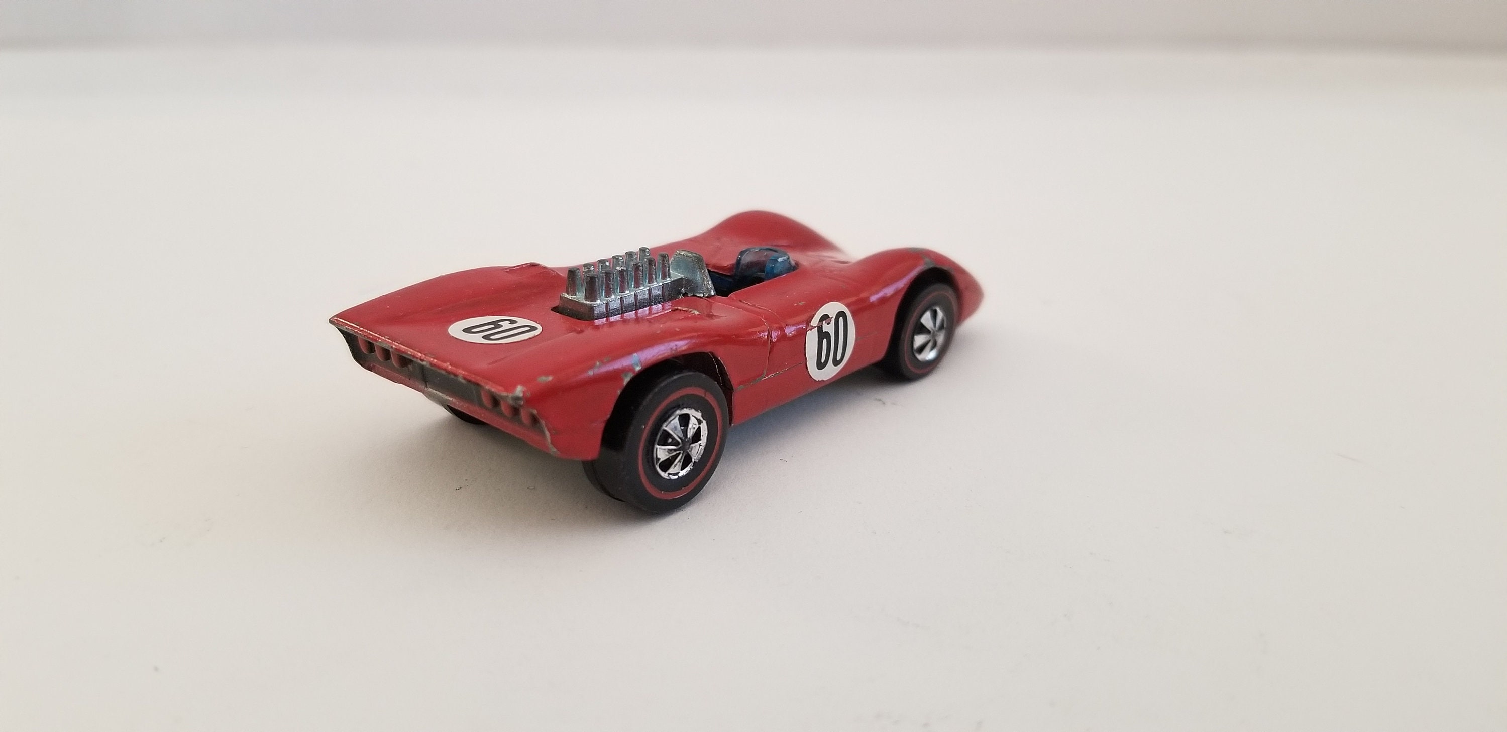 Vintage 1970 Hot Wheels Redline Ferrari 312P - Hong Kong Edition