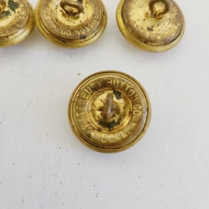 Vintage U.S. Officer Navy Uniform Buttons, Waterbury Button Co ...