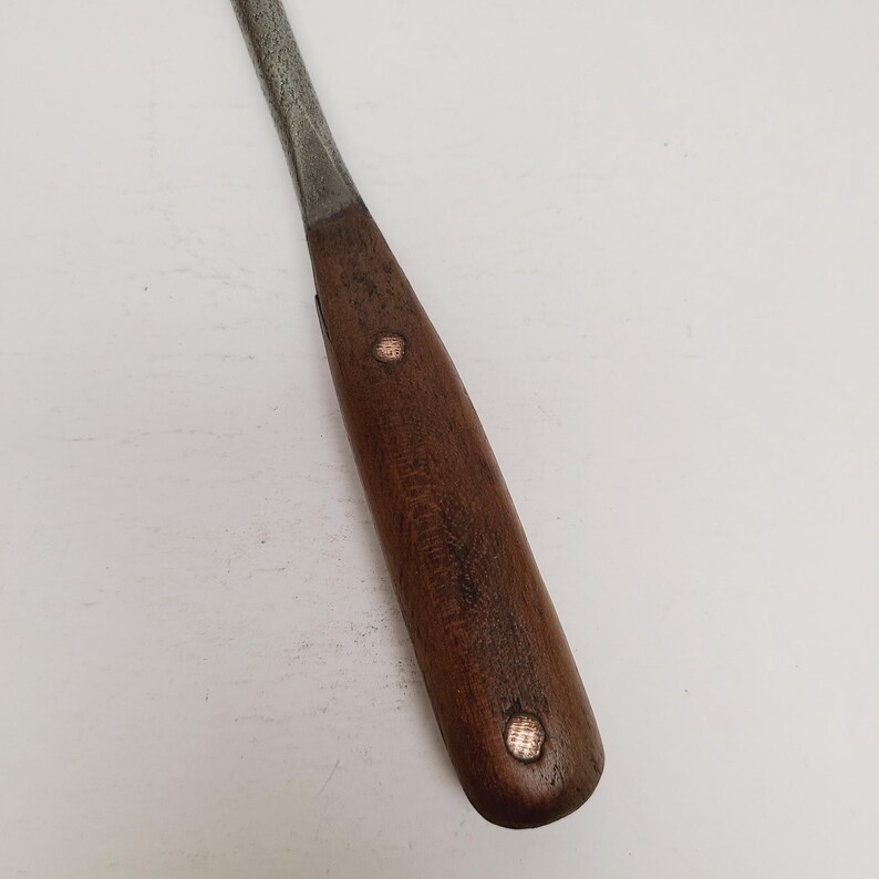 Antique Unmarked Perfect Handle Screwdriver, Cleaned 10 1/2