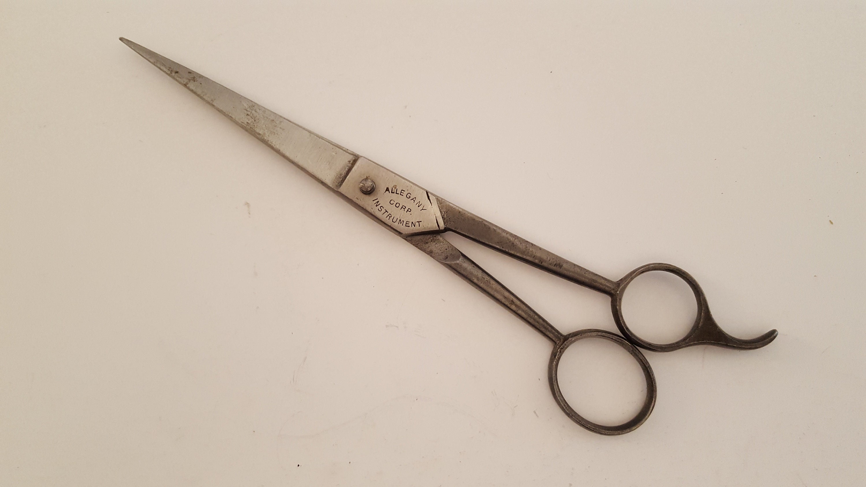 Antique Barber Scissors Mann Federlein. Solingen, Germany, Hair Salon, Hair  Cutting. Loss of Plating Good Condition 
