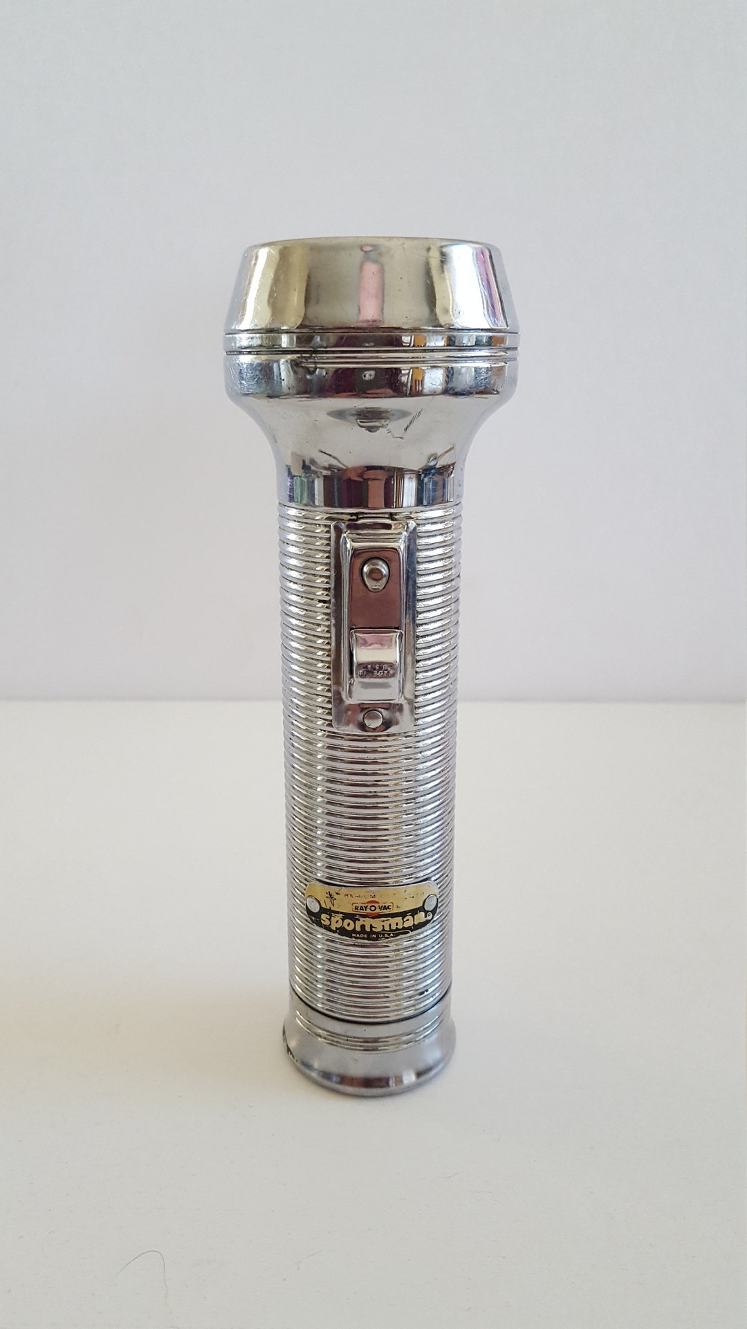 Lampe Torche Ray-O-Vac Sportsman Vintage - Fabriquée Aux USA, Fonctionnelle, Bel état