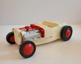 Vintage Ungar Hot Rod Kit: 1950s-60s Battery Operated Plastic Toy
