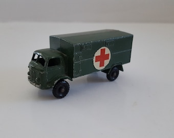 Vintage circa 1963 Matchbox by Lesney Ford 3 ton 4x4 Service Ambulance series No.63, excellent condition