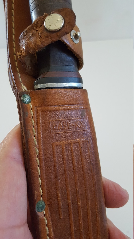 Vintage Circa 1965-1969 Case XX USA Model 323-6 Knife With Vintage Circa 1965-1969 Case XX USA Model 323-6 Knife With