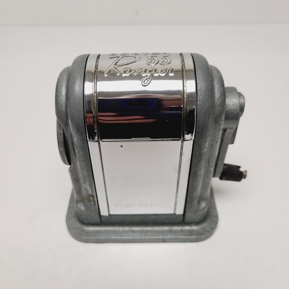 Vintage Boston Ranger 55 Pencil Sharpener: Adjustable Point