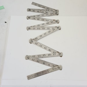 Antique Circa 1920's Lufkin Rule Co No.1176 72 Inch Steel Ruler, in ...