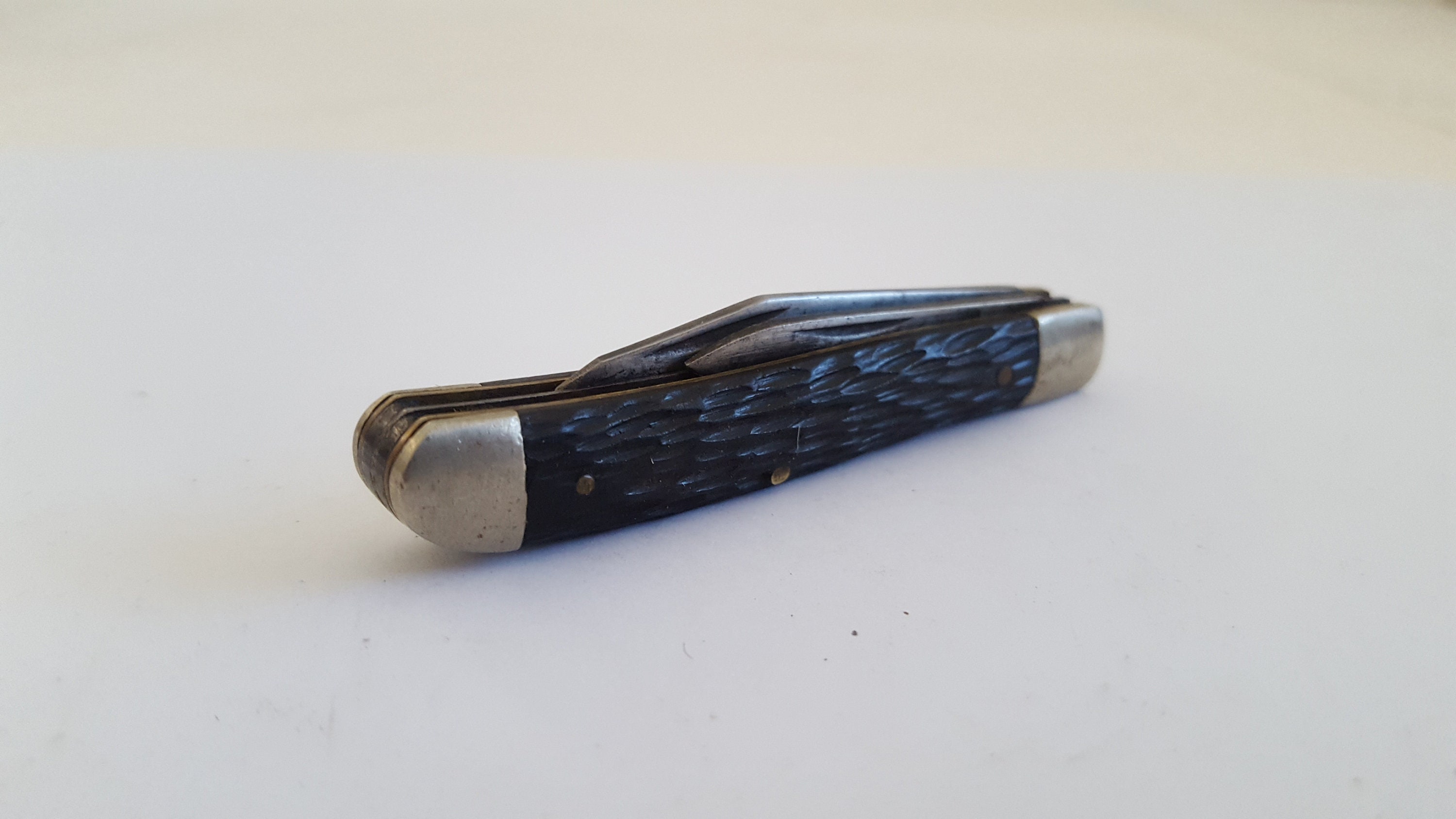 Vintage 1950s Kutmaster Pocketknife: Utica NY Clip Point Penknife