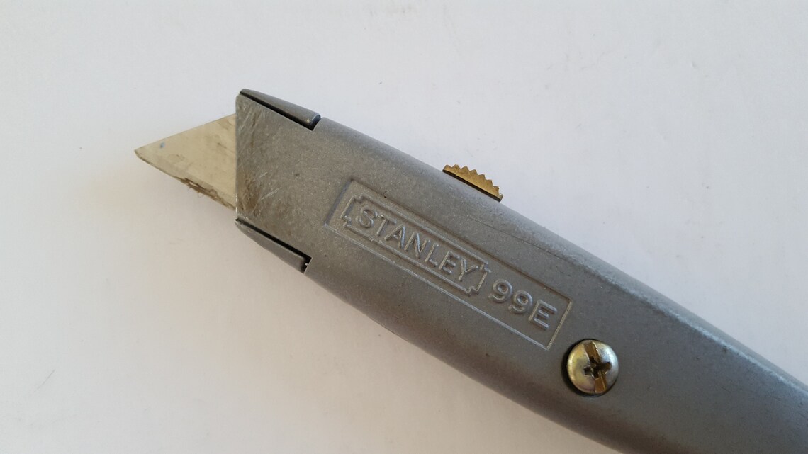 Vintage circa 1980's Stanley No.99E utility knife Etsy