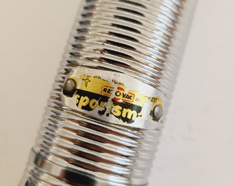 Lampe de poche Ray-O-Vac Sportsman vintage 1963 : interrupteur pyramidal à cellules 3D - France