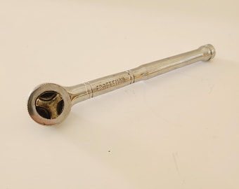 Vintage Craftsman 1/4" Ratchet - 1960's Thumb Switch