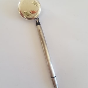 Vintage Ballou & Boss Sterling Silver Pin Reel Mechanical Pencil