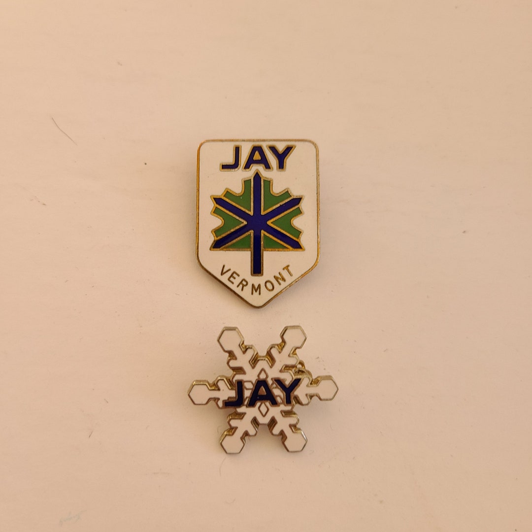 Vintage Lot of 2 Circa 1980's Souvenir Hat Pins Enamel Etsy