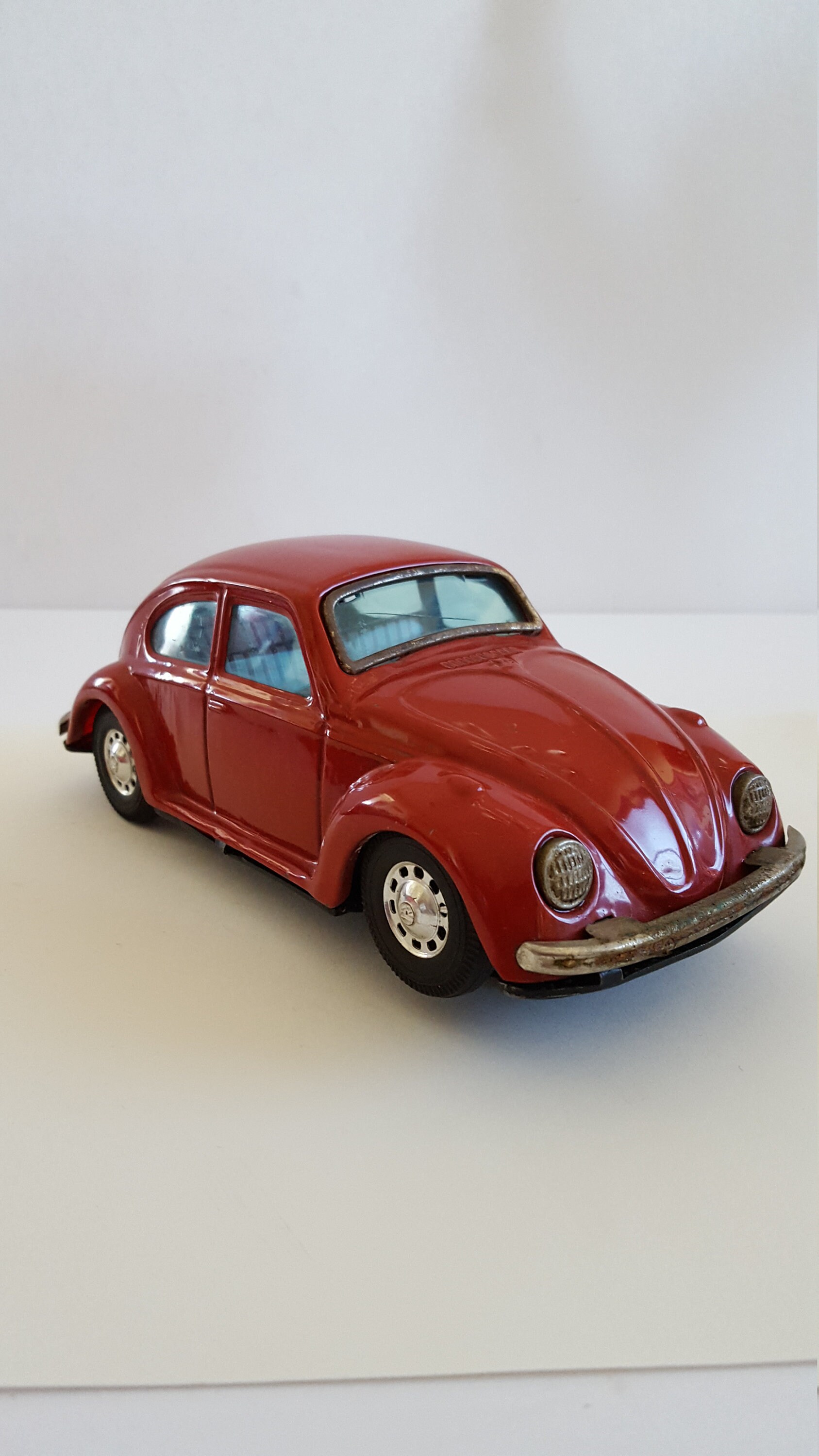 Vintage Circa 1960's Bandai Japanese Tin Toy Volkswagen
