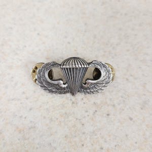 Vintage US Army Paratrooper Jump Wings - 1950s Airborne Badge