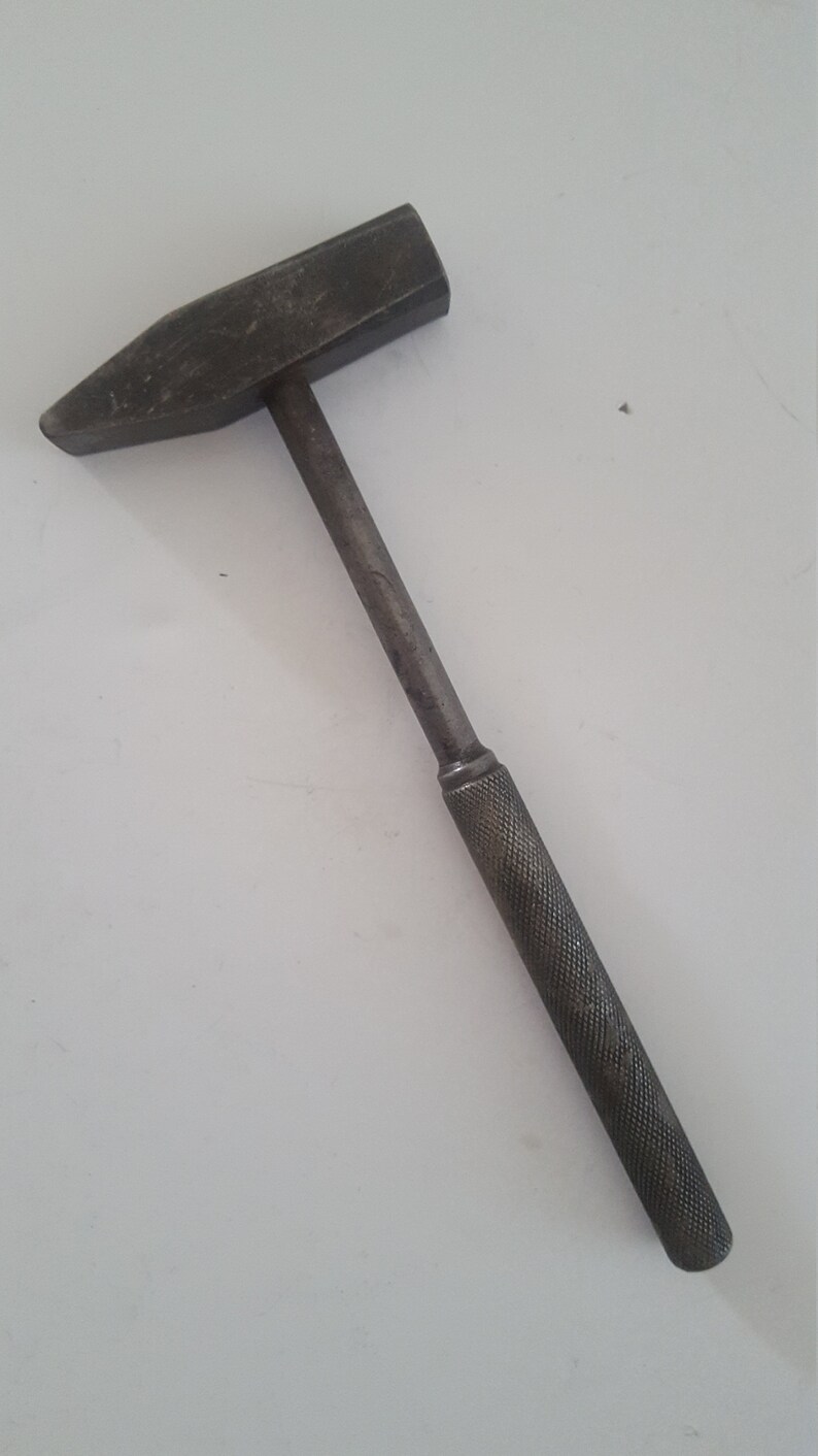 possible shop school project Vintage 1950/'s metalsmith hammerriveting hammer