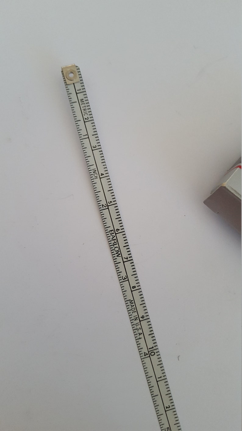 Vintage Circa 1984 Barlow Advertising Tape Measure Collision Etsy