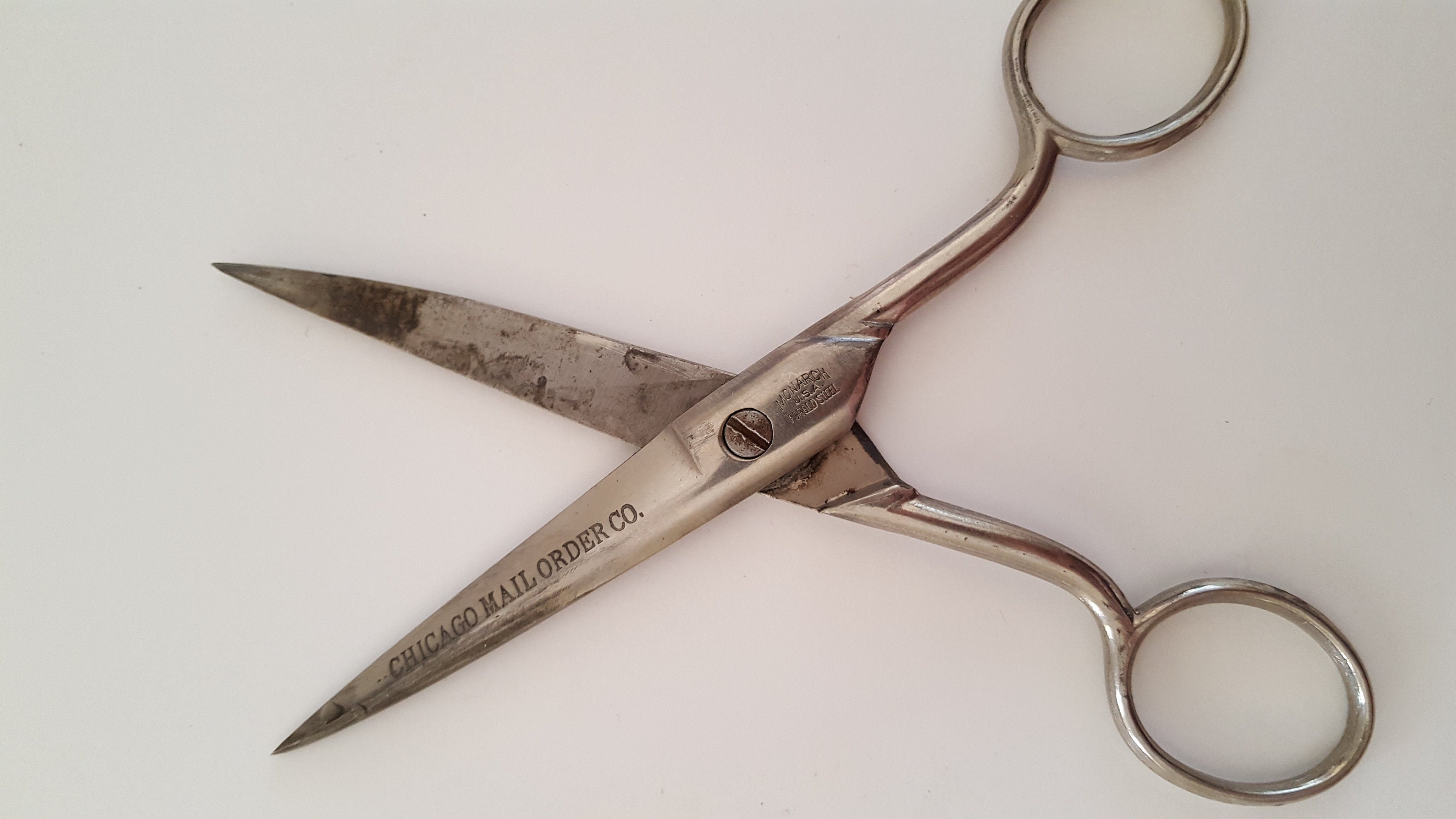 はさみ・カッター 30s Vintage Chicago Mailorder Scissors はさみ・カッター 30s Vintage Chicago Mailorder Scissors はさみ