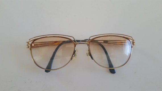 Vintage Tura Eyeglasses: 1980s Mod 200 Turquoise Frames With  display picture 1