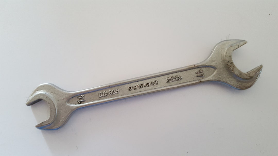 Vintage 1970's Dowidat 17 Mm/14 Mm Combination Wrench Din Etsy