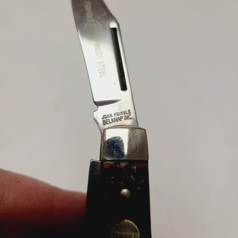 Vintage C1985 John Primble 4952 2 Blade Knife Old Stock No Box - Etsy