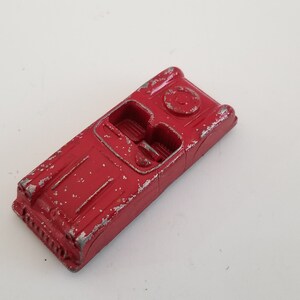 Vintage 1950's Midgetoy Convertible Toy Car, Chippy Red Paint in Good ...