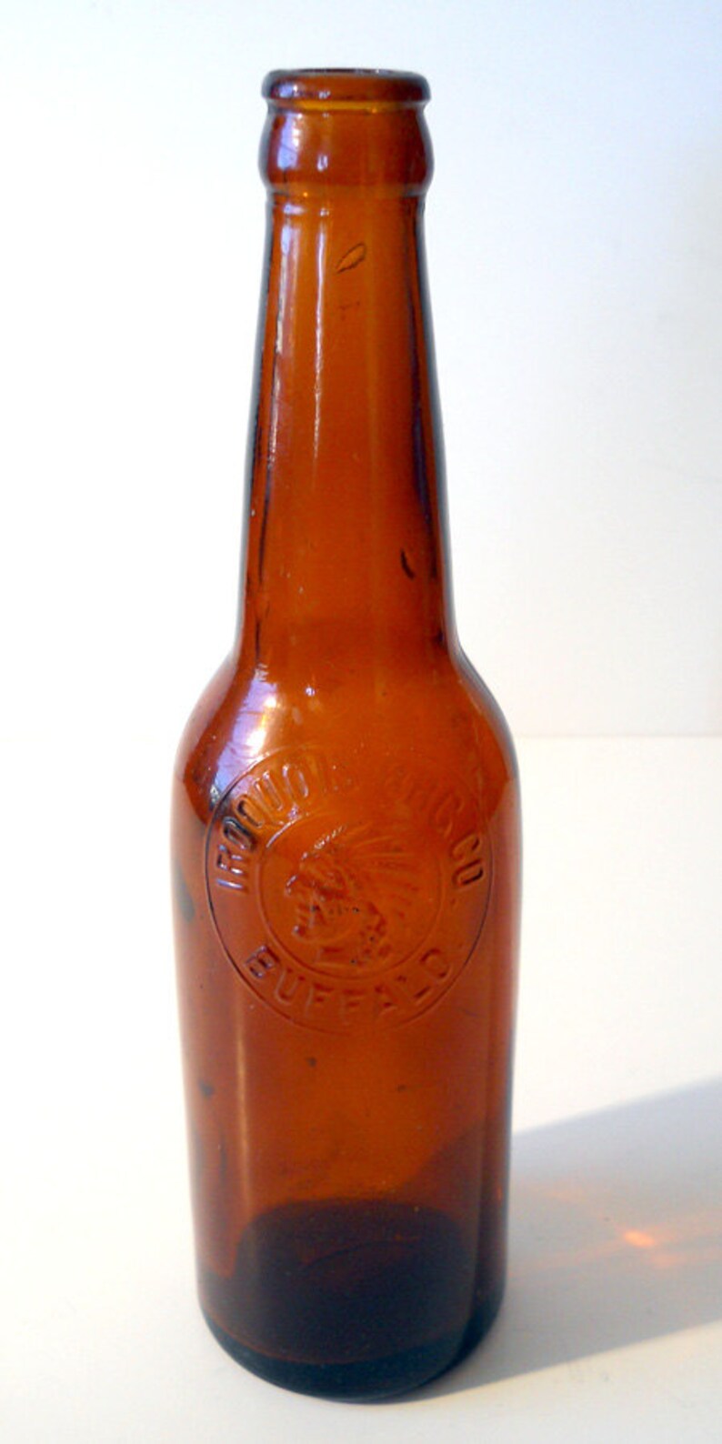 Vintage Iroquois Brewing Co. Beer Bottle Long Neck Buffalo Etsy