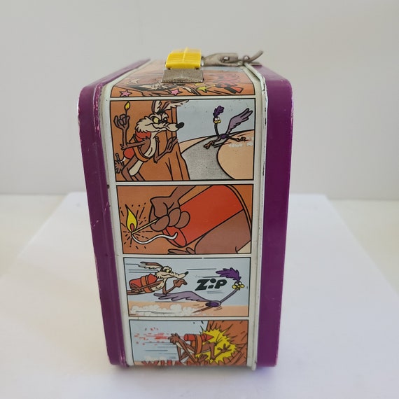 Vintage circa 1970 The Road Runner lunch box by King … Gem