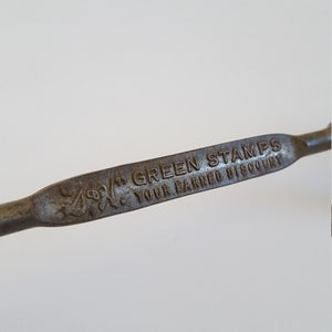Vintage 1930&#39;s to 1950&#39;s advertising milk bottle opener, St Louis Dairy Co. &quot;Please Return Empty Bottles Daily&quot; good condition