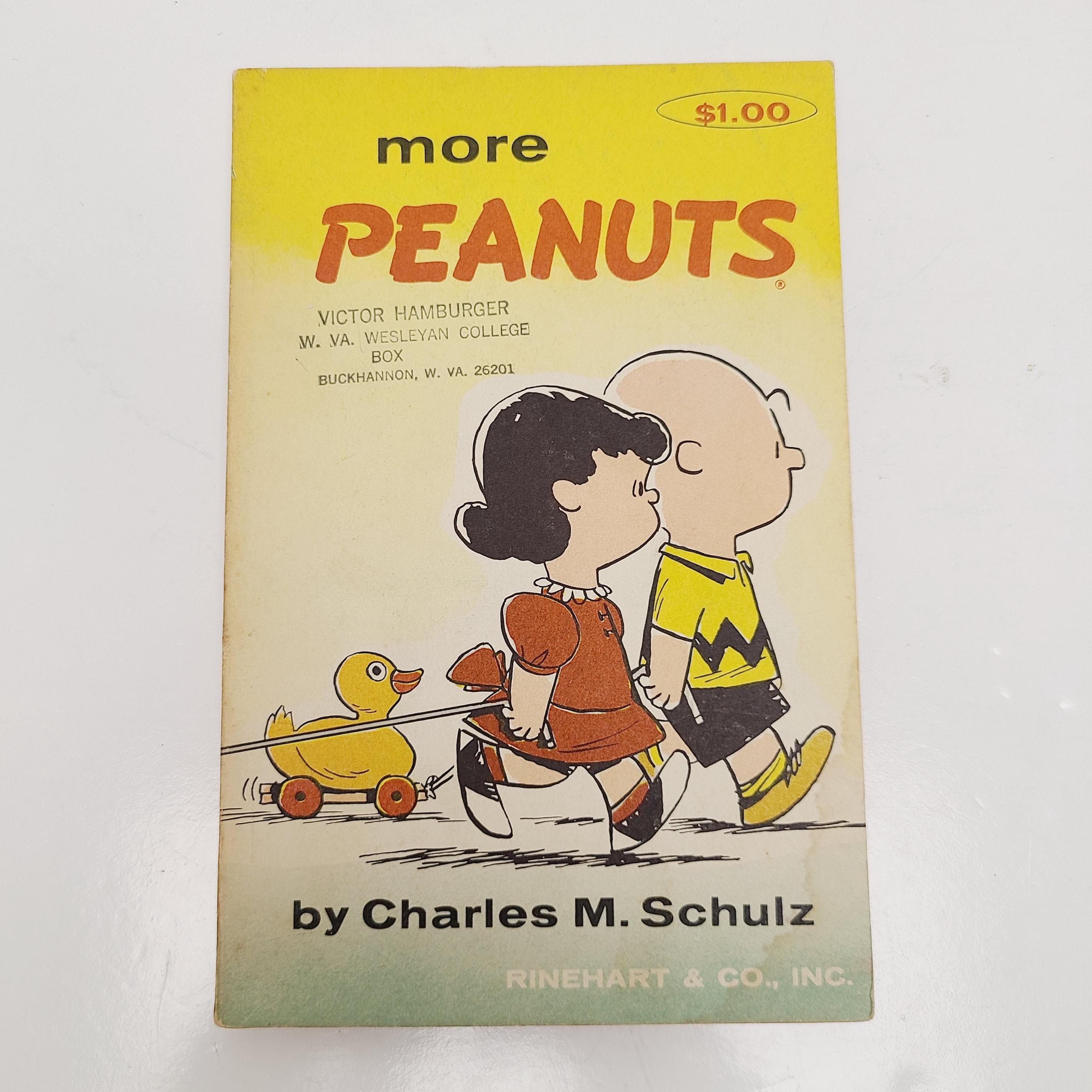 Snoopy Peanuts Book 1958 - Etsy