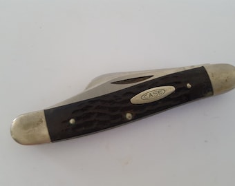 Vintage Case XX Stainless USA 2 Dot Pocket Knife 6347 HP Ssp
