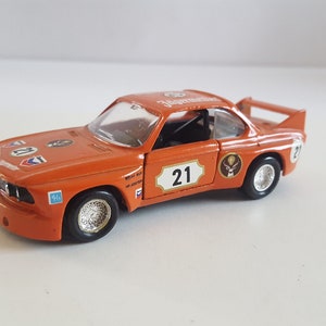 Vintage 1978 version of the No.75 by Solido BMW 3.0 CSL in 1/43 scale Made in France, excellent condition no box