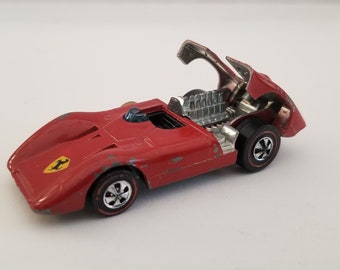 Ferrari 312P Redline de Hot Wheels de 1970 (edición Hong Kong