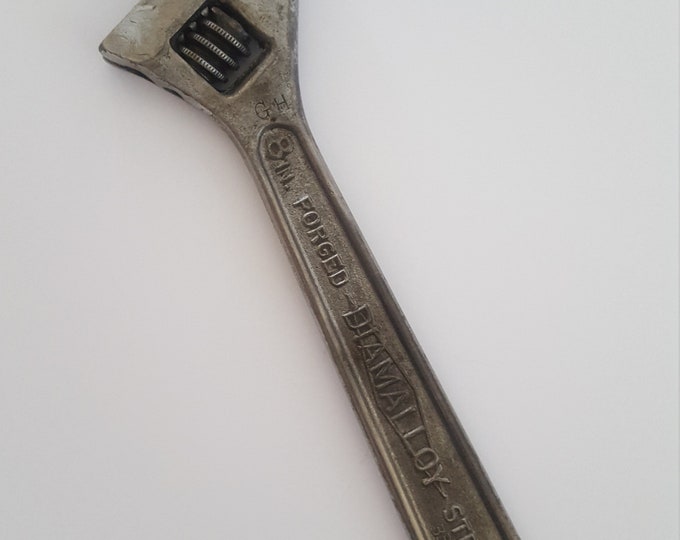 Vintage Craftsman Crescent Wrench 4 Satin Finish Good Etsy