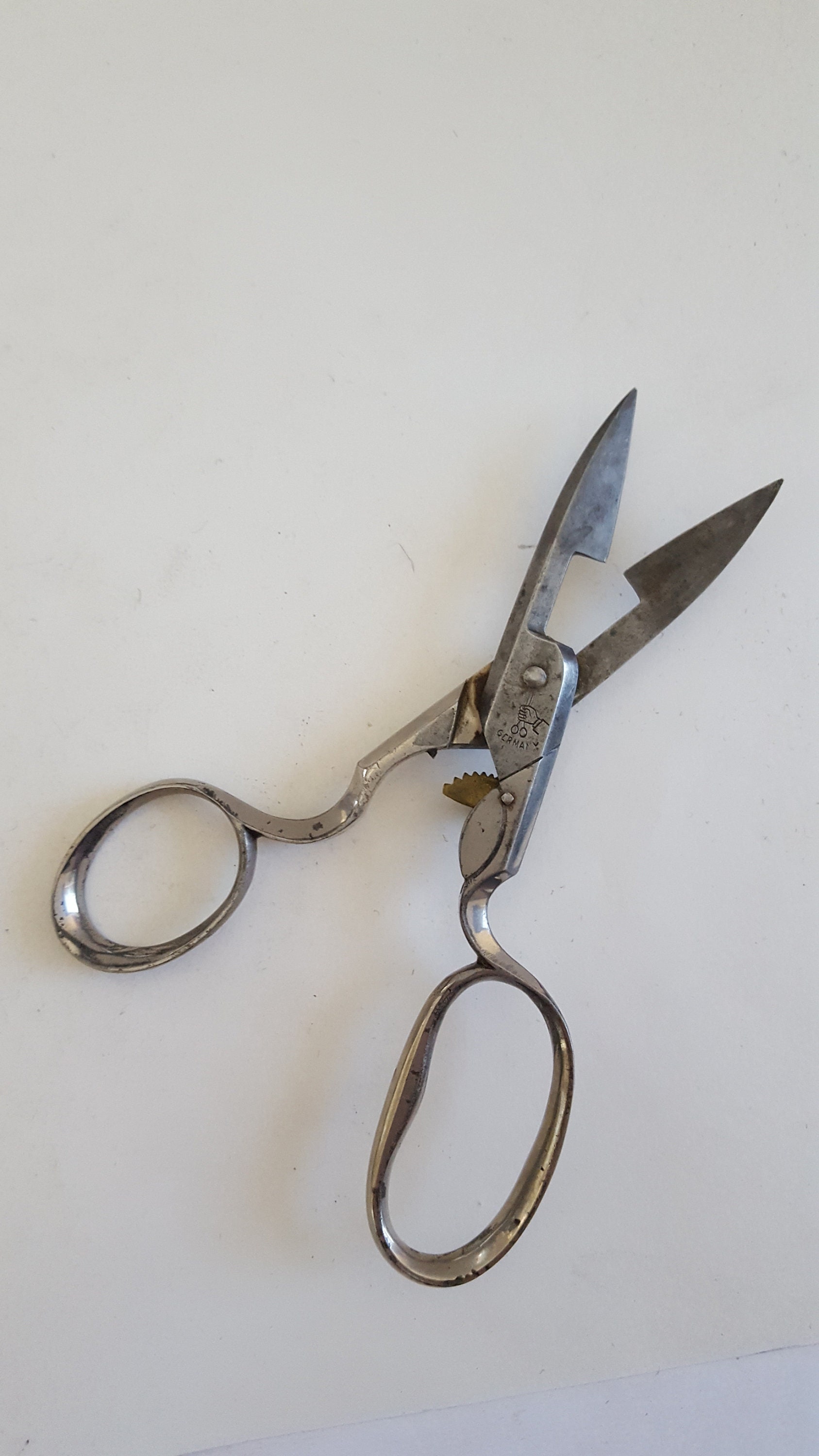 Pocket scissors, pointed, Bookbinder´s scissors