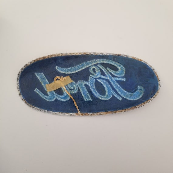 Vintage 1980s Ford Script Patch: Mechanic Uniform Jac… - Gem