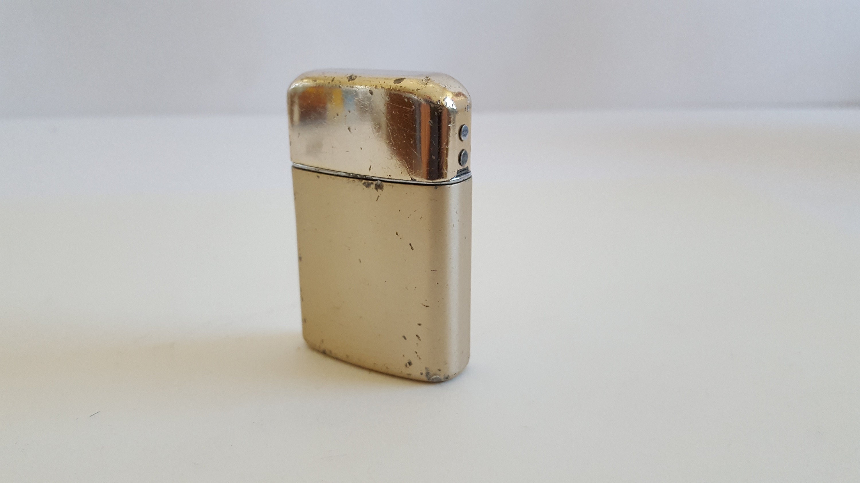 Vintage 1960's Ronson Typhoon Cigarette Lighter, Advertising for