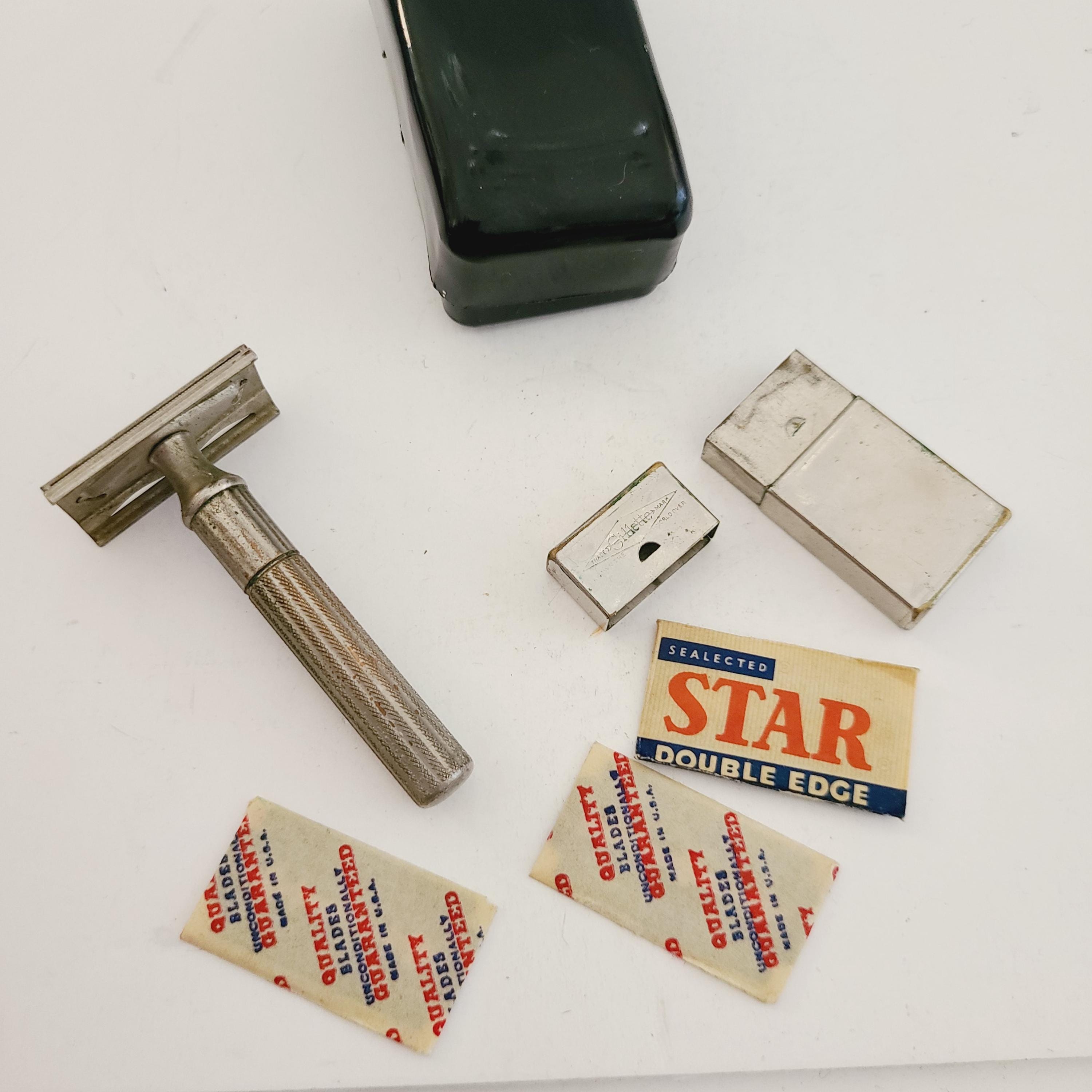 Vintage Circa 1940's to Early 1950's Gillette Double Edge Safety Razor ...