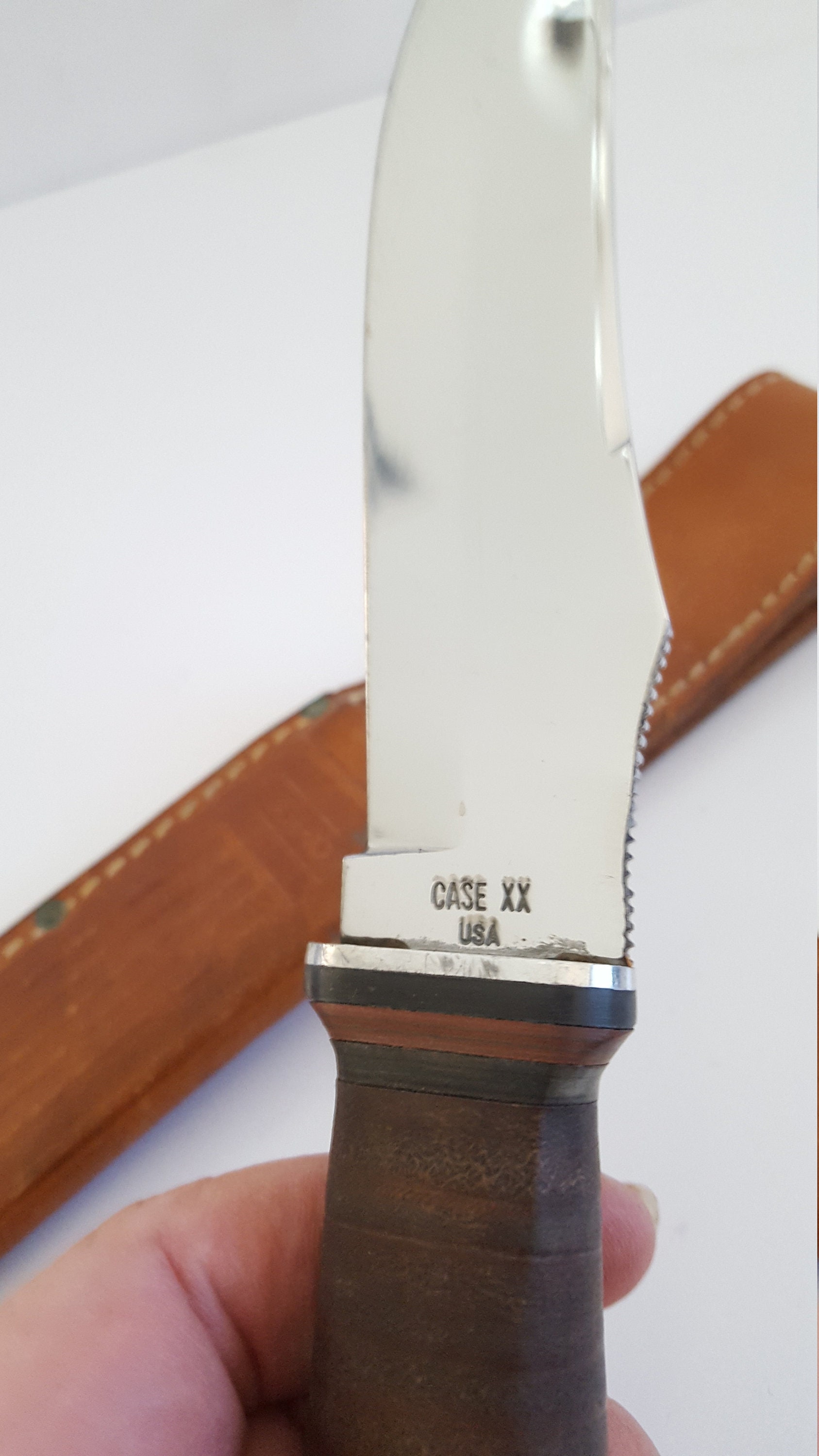 Vintage Circa 1965-1969 Case XX USA Model 323-6 Knife With Vintage Circa 1965-1969 Case XX USA Model 323-6 Knife With