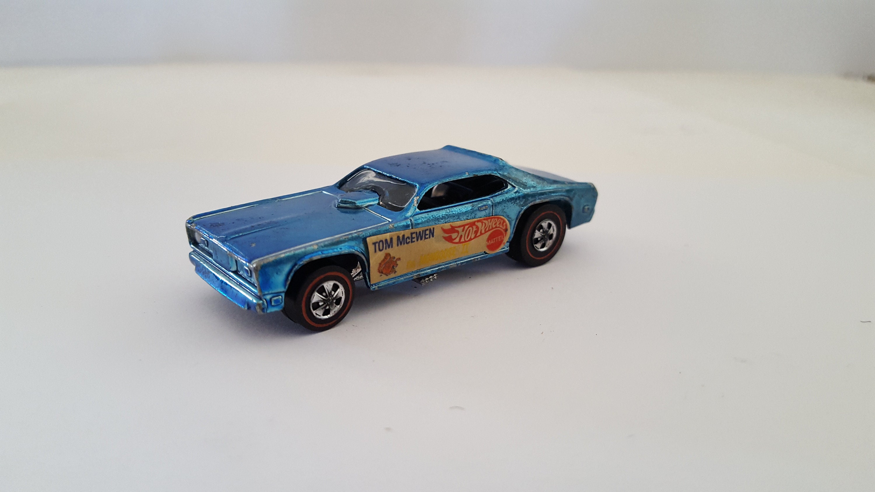 Vintage 1970s Hot Wheels Redline Tom Mcewen Mongoose II Plymouth