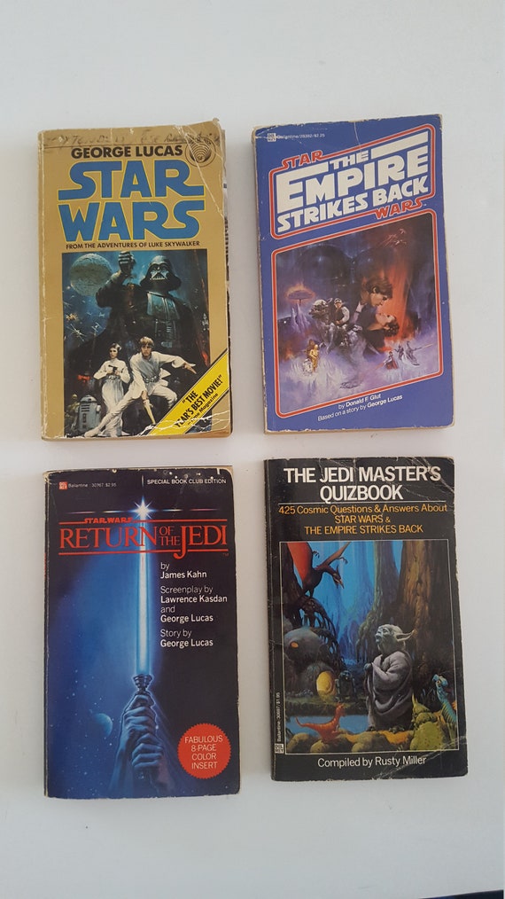 vintage star wars books