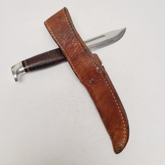 Vintage 1964-1969 Case XX USA 364-SAB Knife: Leather Sheath