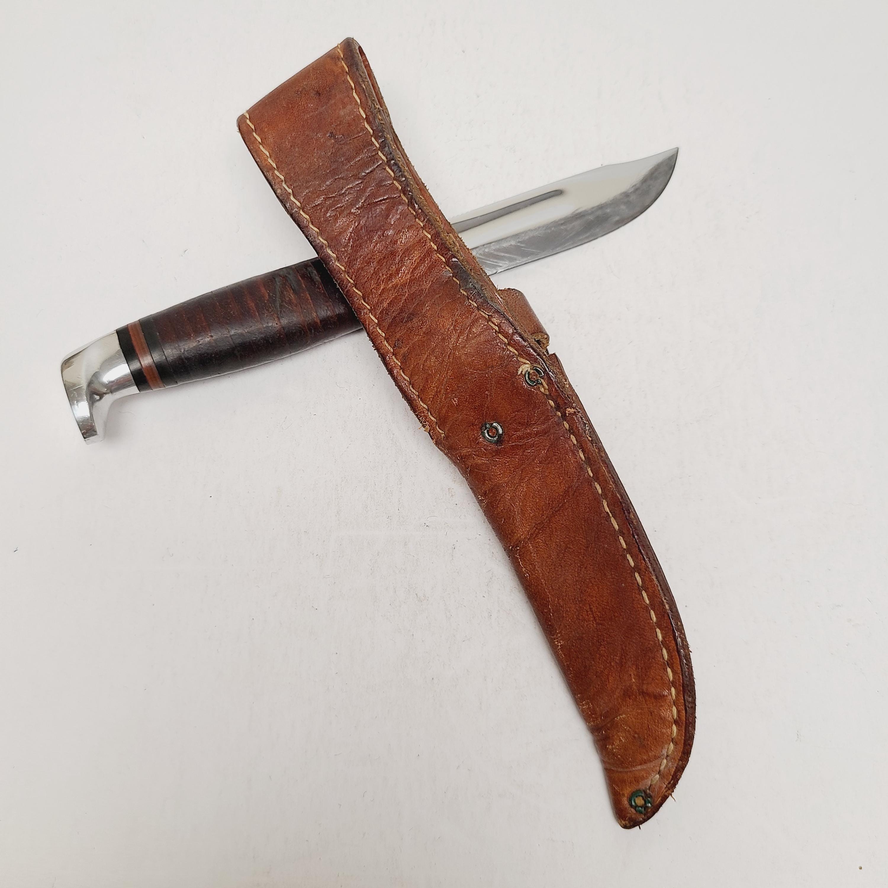 Vintage 1964-1969 Case XX USA 364-SAB Knife: Leather Sheath