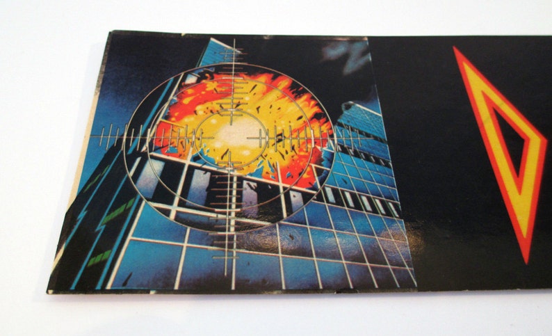 Pyromania original not reproduction Vintage Hair Band Bumper Sticker,1984 Def Leppard 1980/'s Rock N Rock Band
