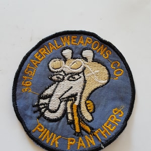 Vintage 1971-72 Vietnam War era unit patch 361st Aerial Weapons Co. 52nd CAB Cobra Gunshipstheater made